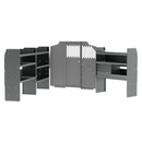 Holman Commercial Van Package Bin 46" H Shelves Mercedes Metris 126" WB Model 4003M