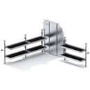Holman Folding Shelves Van Package Mercedes Sprinter 144" WB High Roof Sliding Partition Model 51SRH