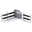 Holman Folding Shelves Van Package Ford Transit 148" WB Low Roof Model 51TLL