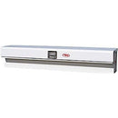 RKI Side Mount Truck Tool Box Slant Top White Steel Model 67STS