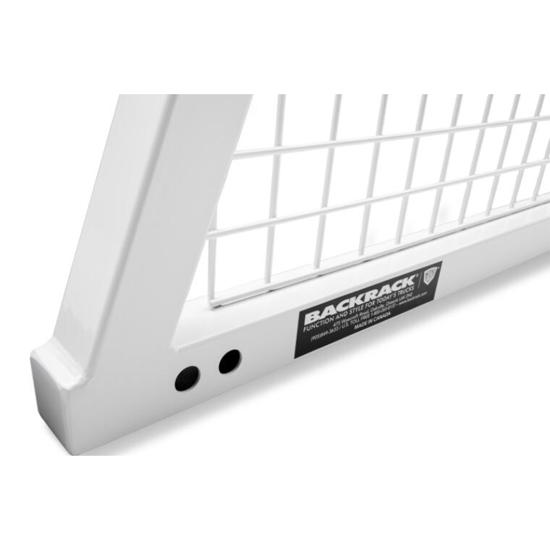 BACKRACK SAFETY; White; Silverado/Sierra/F150/Titan/Tundra/D/W Series/Ram w/o RamBox Model 10800W