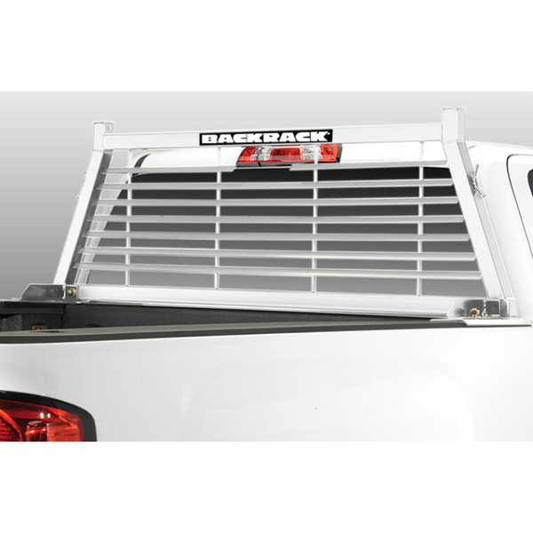 BACKRACK LOUVEREDRACK White 17-24 F250/350/450 SD (Aluminum Body), 99-16 F250/350/450 SD Model 12700W