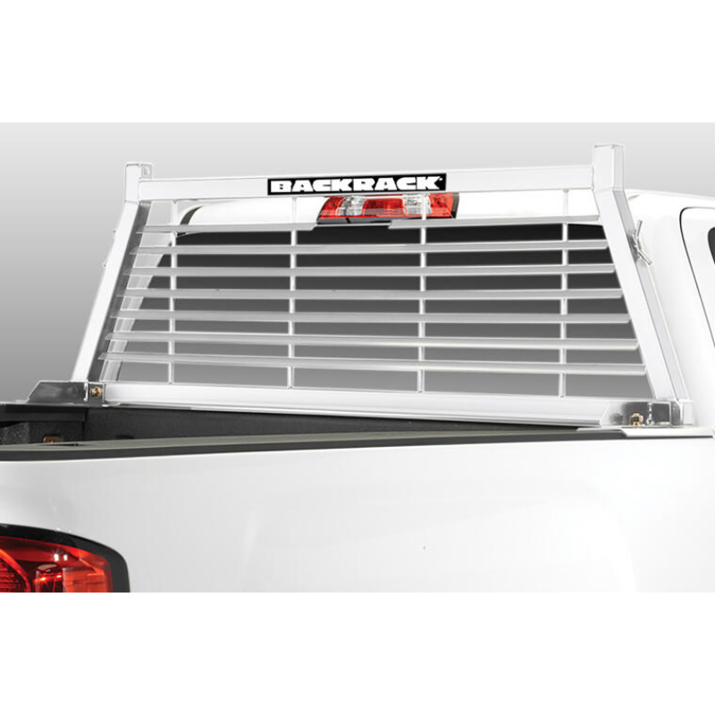 BACKRACK LOUVEREDRACK White 17-24 F250/350/450 SD (Aluminum Body), 99-16 F250/350/450 SD Model 12700W