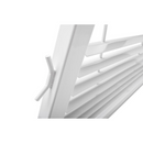 BACKRACK LOUVEREDRACK White 17-24 F250/350/450 SD (Aluminum Body), 99-16 F250/350/450 SD Model 12700W