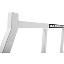 BACKRACK OPEN RACK; White; 17-24 F250/350/450 SD (Aluminum Body), 99-16 F250/350/450 SD Model 14700W