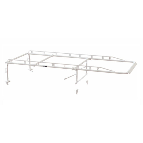 Holman Pro Rack Full Kit - Service Bodies, 8' Body, Extended Cab/9' Body, Standard Cab, White Model 2SBS8EW