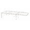 Holman Pro Rack Full Kit - Service Bodies, 8' Body, Extended Cab/9' Body, Standard Cab, White Model 2SBS8EW