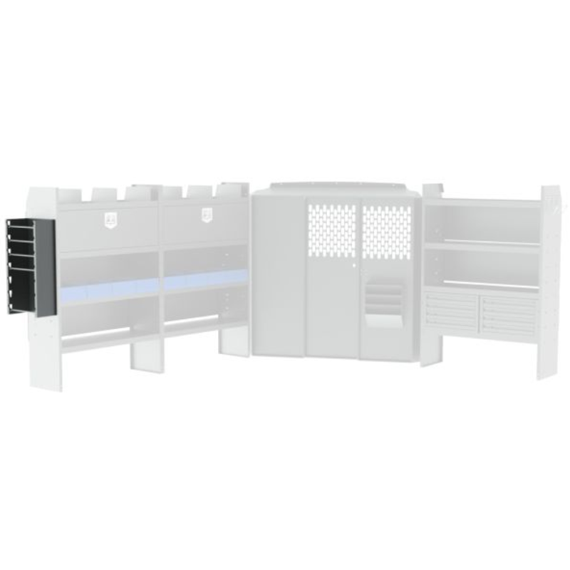 Holman 5 Spindle Wire Reel Holder Model 40230