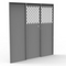Holman Steel Partition Kit - Perforated - Sprinter Std Roof Model 4061SL