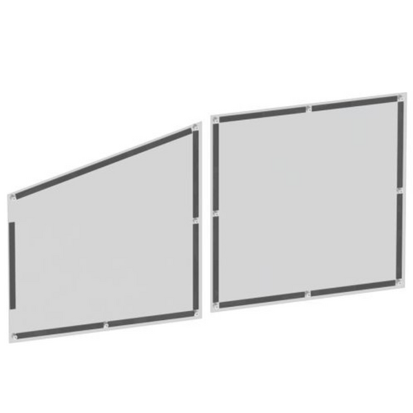 Holman Partition - Poly-Carbonate Panels to Cover Perforations (Use with 40640) Model 40644