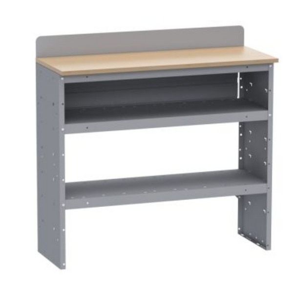 Holman Van Shelving Workbench 42" W x 37" H x 16" D Model 43542