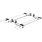 Holman Drop Down HD Aluminum Ladder Rack Kit - Double - NV200 Model 4NCADD