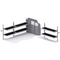 Holman Folding Shelves Van Package Ford Transit 148" WB Low Roof Model 51TLL