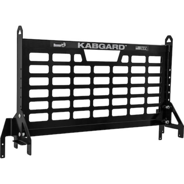 Buyers Products 49" Inch Black KabGard Heavy-Duty Steel With Mounting Kit For Single-Wheel Service Bodies Model 5404927B
