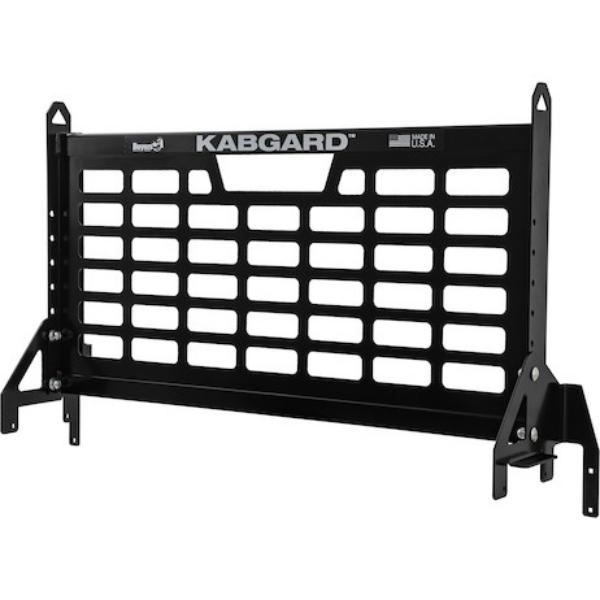 Buyers Products 49" Inch Black KabGard Heavy-Duty Steel With Mounting Kit For Single-Wheel Service Bodies Model 5404927B