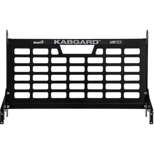 Buyers Products 49" Inch Black KabGard Heavy-Duty Steel With Mounting Kit For Single-Wheel Service Bodies Model 5404927B