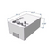 RDS 18 Gallon General Purpose Tank Bright Aluminum Mill Finish 24.25X16.38X10.38 Model # 62533