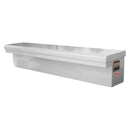 RKI Side Mount Truck Tool Box Low Profile White Steel Model 65SLP