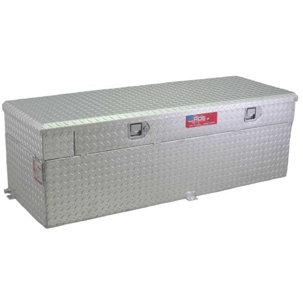 RDS 91 Gallon Auxiliary Tank & Toolbox Combo Bright Aluminum 55X30X22.25 Model # 72748