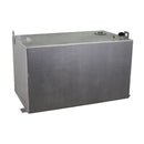 RDS 150 Gallon Rectangular Transfer Tank Bright Aluminum Mill Finish (Diesel Only) 48X28X28 Model