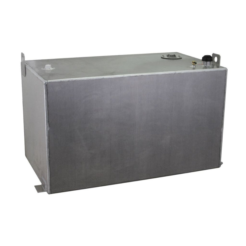RDS 150 Gallon Rectangular Transfer Tank Bright Aluminum Mill Finish (Diesel Only) 48X28X28 Model