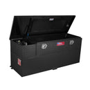 RDS 60 Gallon Transfer Tank & Toolbox Combo With 8 GPM Pump Black Aluminum 55X20X22.75 Model
