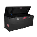 RDS 50 Gallon Transfer Tank & Toolbox Combo With 8 GPM Pump Black Aluminum 48X20X22.75 Model