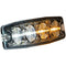Buyers Products Ultra Thin 4.5" LED Strobe Light, Amber/Clear Model 8892242