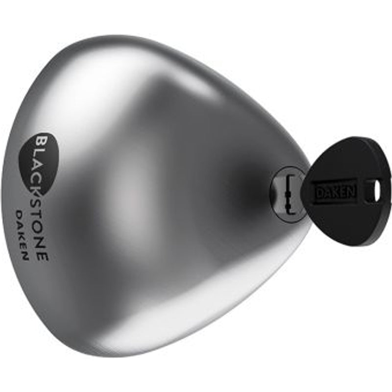 Holman BLACKSTONE SILVER COMBO (2 pc) Security Lock Model 84411