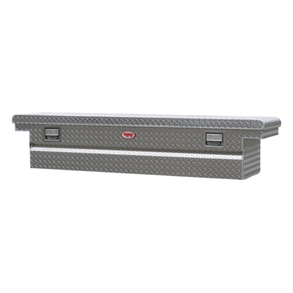 RKI Crossover Truck Tool Box C-Series Low Profile Narrow Diamond Tread Aluminum Model C63LPNA