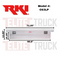 RKI Crossover Truck Tool Box C-Series Low Profile White Steel Model C63LP
