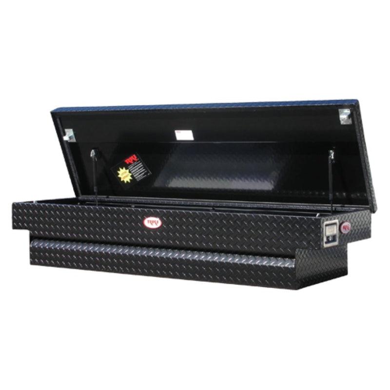 RKI Crossover Truck Tool Box C-Series Shallow Matte Black Aluminum Model C63SAB