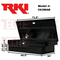 RKI Crossover Truck Tool Box Wide Deep C-Series Matte Black Aluminum Model C63WAB