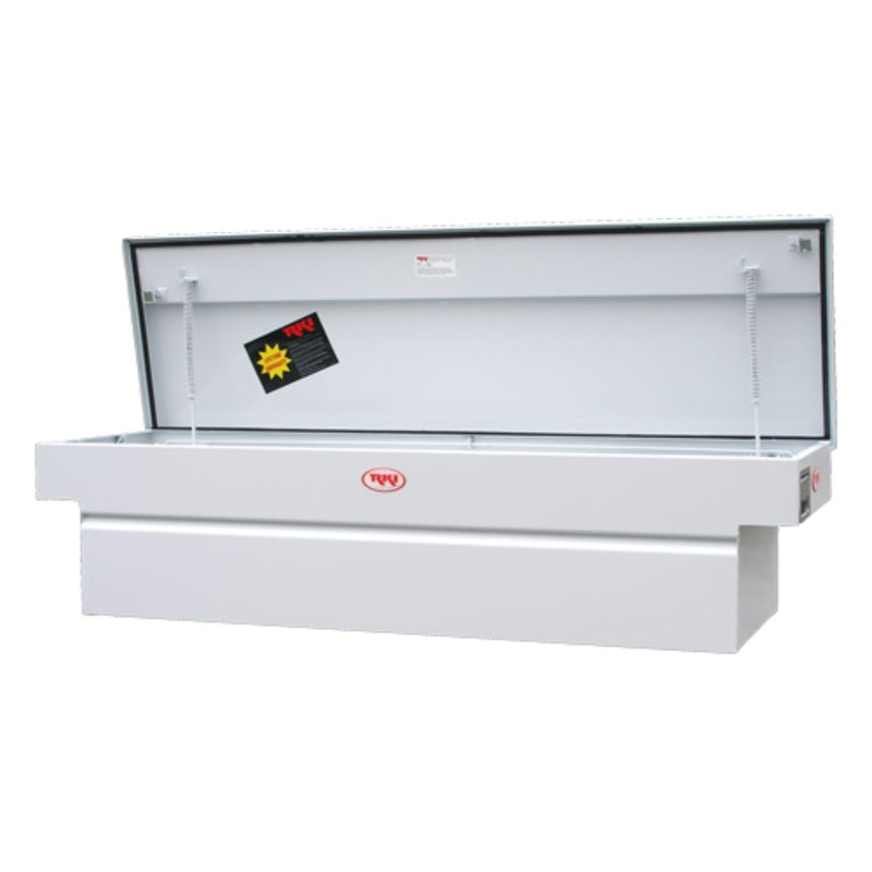 RKI Crossover Truck Tool Box C-Series White Steel Model C63