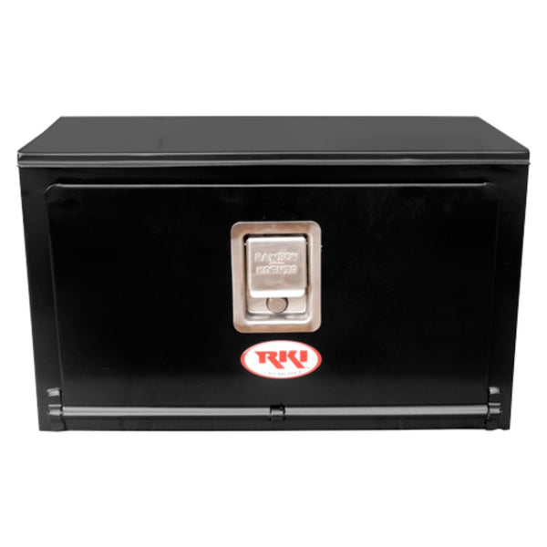 RKI Underbody Truck Box 30x14x12 H-Series 14 Gauge Black Steel Model # H301412