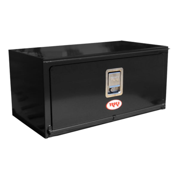 RKI Underbody Truck Box 30x14x16 H-Series 14 Gauge Black Steel Model # H301416