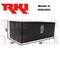 RKI Underbody Truck Box 48x18x24 H-Series 14 Gauge Black Steel Model # H481824
