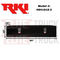RKI Underbody Truck Box 84x18x18 H-Series 14 Gauge Black Steel Two Doors Model # H841818-2