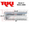 RKI Chest Truck Tool Box M-Series Aluminum Model M58U-1NMA
