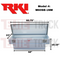 RKI Chest Truck Tool Box M-Series White Steel Model M60SB-1NM