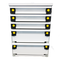 CTech MotionGlide 18w x 24.75h x 14d Drawer System - Three 3-inch drawers and Two 6-inch drawers w/o Toolgrid Model MG-9
