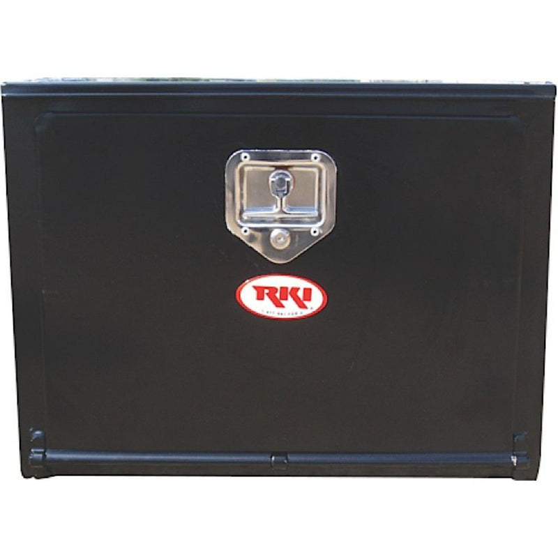 RKI Underbody Truck Box 24x18x18 H-Series 10 Gauge Black Steel Model