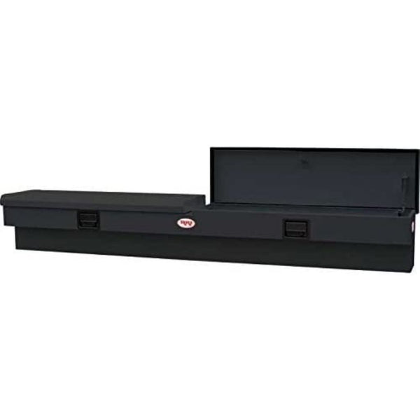 RKI Side Mount Truck Tool Box Black Steel Model 88SB