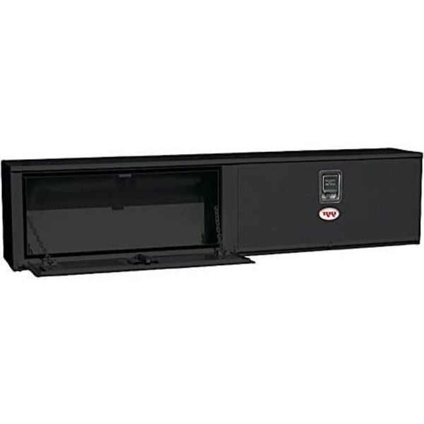 RKI Upper Side Truck Tool Two Door Box Black Steel Model US72CB