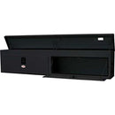 RKI Chest Box With Top Opening Lid 96x20x14 Black 14 Gauge Steel Model UST96CB