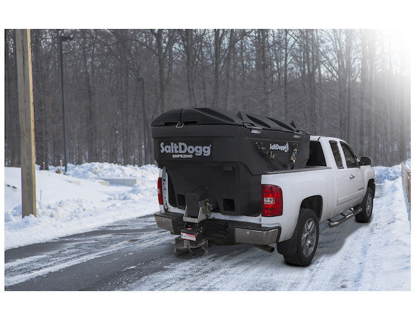 Buyers Products SaltDogg® SHPE Electric Poly Hopper Spreader with Auger Model SHPE2000