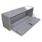 RKI Top Mount Truck Tool Box Single Door White Steel Model US48C