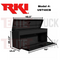 RKI Chest Box With Top Opening Lid 48x20x14 Black 14 Gauge Steel Model UST48CB