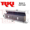 RKI Chest Box With Top Opening Lid 72x20x14 Black Diamond Tread Aluminum Model UST72AB