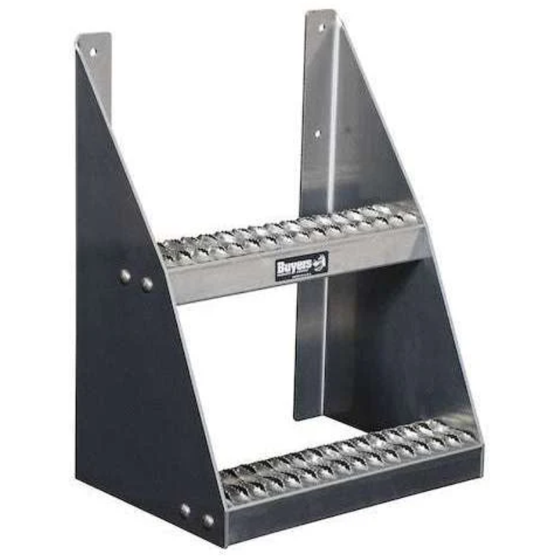 Buyers Products Class 8 Frame Steps for Semi Trucks - 18 Inch Model 5239018